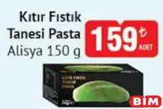ALİSYA KITIR FISTIK TANESİ PASTA 150 G fiyat ve kampanya bilgisi